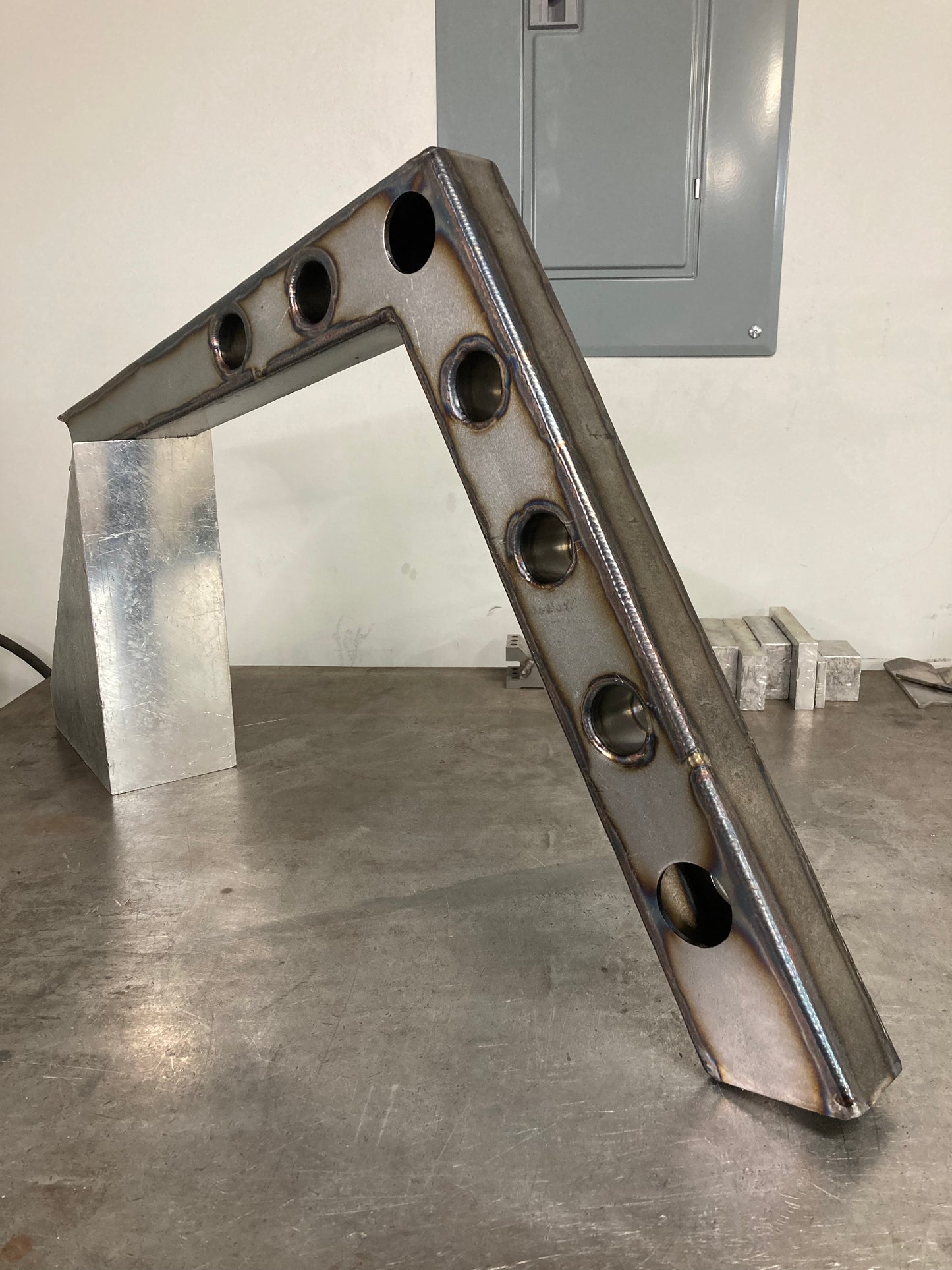 Tig Welded Front Engine Cage Frame Rails (pair)