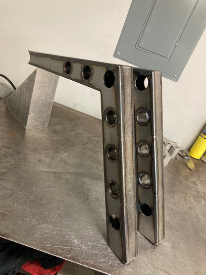 Tig Welded Front Engine Cage Frame Rails (pair)