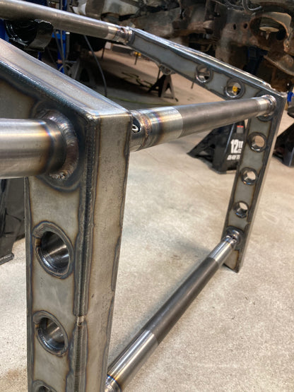 Tig Welded Front Engine Cage Frame Rails (pair)