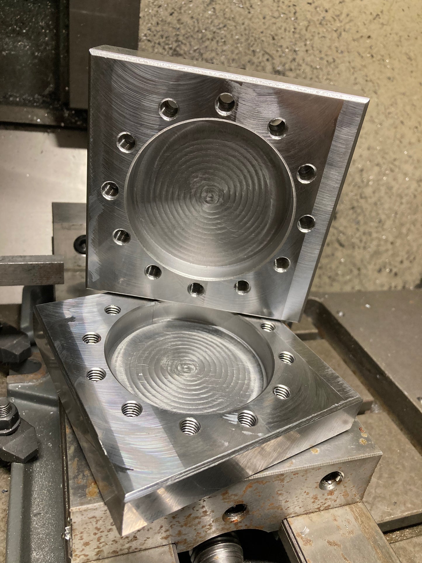 D44 12 Bolt Steel Snout Block (Pair)