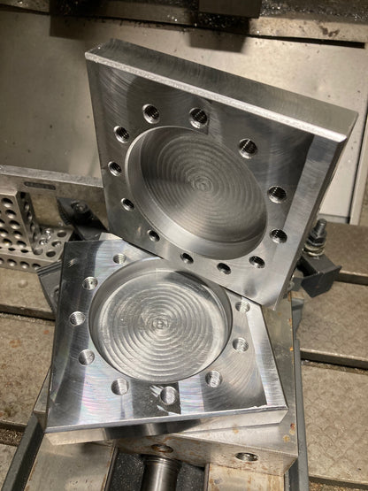 D44 12 Bolt Steel Snout Block (Pair)