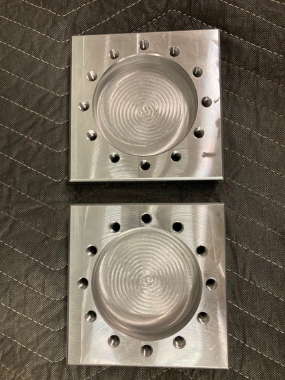 D44 12 Bolt Steel Snout Block (Pair)